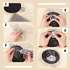 2M Deco Mesh Ribbons SRIB-WH0011-177A-4