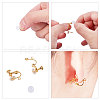 Comfort PET Plastic Pads for Clip on Earrings X-KY-P007-B01-4