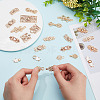 CRASPIRE 20 Sets 10 Styles Alloy Snap Lock Clasps FIND-CP0001-42-3