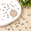 Mega Pet 120Pcs 6 Style 303 Stainless Steel Spacer Beads STAS-MP0001-02-12