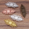 Vintage Hair Accessories Iron Hair Barrette Findings OHAR-PW0001-035AB-2