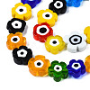 Handmade Lampwork Beads Strands LAMP-N023-002B-04-3
