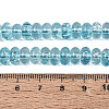 Crackle Transparent Glass Beads Strands GLAA-N074-02A-10-4