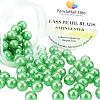 Pearlized Glass Pearl Round Beads HY-PH0001-10mm-008-1