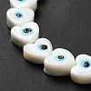 Handmade Evil Eye Lampwork Beads Strands LAMP-E023-07B-01-3