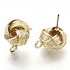 Iron Stud Earring Findings IFIN-T014-11G-NR-2