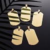 PVD Vacuum Plating 304 Stainless Steel Big Pendants LS-STAS-I140-19E-G-7