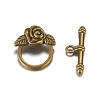 Tibetan Style Toggle Clasps MLF0026Y-NF-1