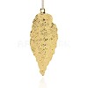 Golden Tone Alloy Leaf Large Pendants PALLOY-J154-86G-2