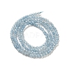 Natural Aquamarine Beads Strands G-B074-B01-01-3