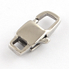 Polished 316 Surgical Stainless Steel Lobster Claw Clasps X-STAS-R072-53-2