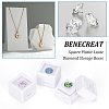 Square Plastic Loose Diamond Storage Boxes CON-WH0095-49A-6