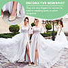 4Pcs 2 Styles Flower/Oval Alloy Rhinestone Detachable Shoe Buckle Clips FIND-FG0003-15-7