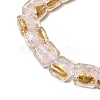 Handmade Gold Foil and Silver Foil Lampwork Beads FOIL-C001-01A-07-3
