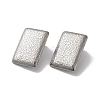 Non-Tarnish 304 Stainless Stud Earring Findings STAS-M314-02A-P-1