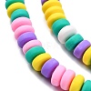 Handmade Polymer Clay Beads Strands X-CLAY-N008-008L-3