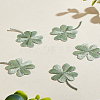 5Pcs Computerized Embroidery Cloth Iron On/Sew on Patches CLOV-LP0001-01-3
