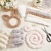 10Pcs 5 Colors DIY Plush Sticks FIND-CP0002-68B-4