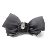 Polyester Bowknot Shoe Decorations AJEW-WH0323-25A-2
