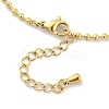 Ion Plating(IP) 304 Stainless Steel Chains Anklet AJEW-H148-10B-G-3