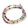 Dyed Natural White Jade & Natural Red Jasper & Synthetic Malachite Beads Strands X-G-B135-C01-01-2