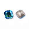 Glass Rhinestone Cabochons RGLA-I002-C01-SI-4