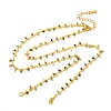 Brass Cable Chain Necklace Making KK-K337-12G-2