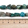 Natural Chrysocolla Beads Strands G-L493-61-3