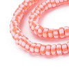 Handmade Polymer Clay Beads Strands X-CLAY-N008-042F-3