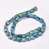 Electroplated Non-magnetic Synthetic Hematite Beads Strands G-P367-B03-2