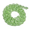 Transparent Glass Beads Strands EGLA-N013-T6mm-D13-2
