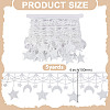 5Yards Polyester Lace Trims SRIB-HY0001-13-3