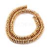 Electroplate Non-magnetic Synthetic Hematite Beads Strands G-L485-06C-LG-2