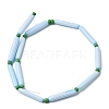 Handmade Lampwork Chevron Beads LAMP-Z019-01-01-2