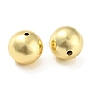 Rack Plating Eco-Friendly Brass Beads KK-M255-07C-G-2