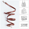   2Pcs 2 Style Resin Bag Strap & PU Leather Shoulder Strap FIND-PH0003-49-4