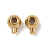 304 Stainless Steel Crimp Beads X-STAS-G361-02G-1