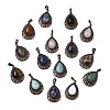 Natural & Synthetic Mixed Gemstone Pendants G-A297-05R-1