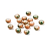 Opaque Spray Painted Glass Beads X1-GLAA-G118-01V-1