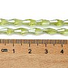 Transparent Electroplate Glass Beads X1-GLAA-K064-05A-PL04-4
