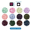 1200Pcs 12 Colors Opaque Acrylic European Beads MACR-TA0001-20-9