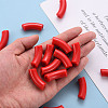 Opaque Acrylic Beads MACR-S372-001B-S010-5