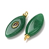 Dyed Natural Malaysia Jade Pendants GG-CBAA798-04G-04-3