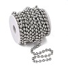 304 Stainless Steel Ball Chains CHS-A002B-6.0mm-4