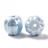 Glazed Porcelain Beads PORC-G010-01B-2