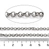 Tarnish Resistant Vacuum Plating 304 Stainless Steel Rolo Chains CHS-H026-08A-P-2