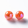 Opaque Acrylic Beads MACR-S370-D10mm-M1-2