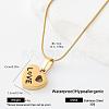 304 Stainless Steel Pendant Necklaces BF9945-2-1