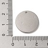 Non-Tarnish 304 Stainless Steel Pendants STAS-R223-16-3