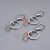 Glass Pendants Keychain KEYC-JKC00192-M-1